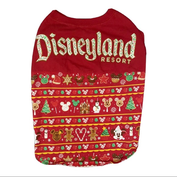 Disney Other - ❤️ DISNEYLAND PARKS Spirit Jersey Pets Dog Xmas L